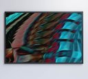 Ver imagem 7 de Quadro Abstrato Curvas - 120x80 - Adesivo Fotográfico