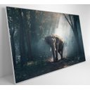 Ver imagem 3 de Quadro Elefante - 120x80 - Vidro Impresso