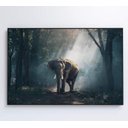 Ver mais imagens de Quadro Elefante - 120x80 - Vidro Impresso