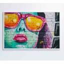 Ver imagem 6 de Quadro Grafite Óculos - 90x60 - Vidro Impresso