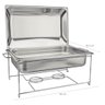 Rechaud Inox Tramontina Banho Maria 9,06l de Fogareiro Cuba 1/1 Buffet Evento - 3