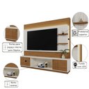 Ver imagem 2 de Home Theater Decorativo Guaíba 2.0 Off White Amendoa para TV Grande