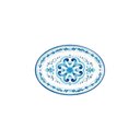 Ver imagem 2 de Bandeja Oval Pequena "blues" em Melamina -35,5x25,5xh3cm - Guzzini