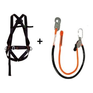 kit Cinto Paraquedista + Talabarte Corda 12mm DG6002DG9200