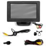 Tela Monitor 4.3 Lcd Portátil Automotivo com Câmera de Ré - 1