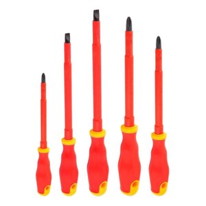 Kit Jogo Chave Fenda Phillips Phs Isolada 1000v 5 Peças