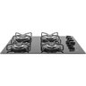 Cooktop Suggar 4 Bocas Mesa Vidro Preto Bivolt À Gás - 3