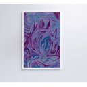 Ver imagem 4 de Quadro Abstrato Roxo - 80x120 - Tecido Canvas