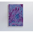 Ver imagem 1 de Quadro Abstrato Roxo - 80x120 - Tecido Canvas