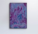 Ver imagem 7 de Quadro Abstrato Roxo - 80x120 - Vidro Impresso