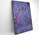 Ver imagem 6 de Quadro Abstrato Roxo - 80x120 - Vidro Impresso