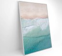Ver imagem 3 de Quadro Praia - 80x120 - Vidro Impresso