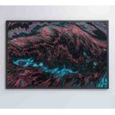 Ver mais imagens de Quadro Abstrato Raízes - 60x40 - Vidro Impresso