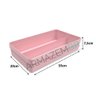 Kit Organizador Gaveta Divisor Porta Utensílio - Rosa - 2