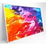 QUADRO CORES ABSTRATAS - 90x60 - Tecido Canvas - 2
