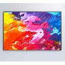 Ver mais imagens de Quadro Cores Abstratas - 120x80 - Adesivo Fotográfico