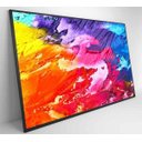 Ver imagem 5 de Quadro Cores Abstratas - 120x80 - Adesivo Fotográfico