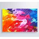 Ver imagem 6 de Quadro Cores Abstratas - 120x80 - Adesivo Fotográfico