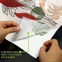 Ver imagem 3 de Adesivo de Parede Folhas Contemporâneo 04-Gigante 155x100cm