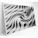 Ver imagem 3 de Quadro Arquitetura Ondulações - 120x80 - Tecido Canvas