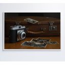 Ver imagem 1 de Quadro Maquina Fotográfica - 60x40 - Tecido Canvas