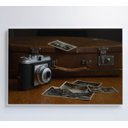 Ver imagem 4 de Quadro Maquina Fotográfica - 60x40 - Tecido Canvas