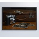 Ver imagem 7 de Quadro Maquina Fotográfica - 60x40 - Tecido Canvas