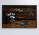 Ver imagem 7 de Quadro Maquina Fotográfica - 90x60 - Vidro Impresso