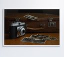 Ver imagem 1 de Quadro Maquina Fotográfica - 90x60 - Vidro Impresso