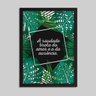 Quadro Decorativo Folhagens Botânicas-20x30-Branca - 2