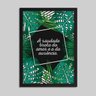 Quadro Decorativo Folhagens Botânicas-20x30-Madeira Clara - 2