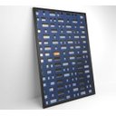 Ver imagem 5 de Quadro Arquitetura Retângulos - 80x120 - Adesivo Fotográfico