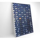 Ver imagem 2 de Quadro Arquitetura Retângulos - 80x120 - Adesivo Fotográfico