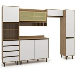 Cozinha Compacta 5 Peças 7 Portas 4 Gavetas Confort - 2