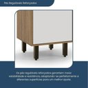 Ver mais imagens de Cozinha Compacta 5 Peças 7 Portas 4 Gavetas Confort Branco/Cinamomo/Off-White