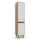 Ver imagem 5 de Cozinha Compacta 5 Peças 7 Portas 4 Gavetas Confort Branco/Cinamomo/Off-White