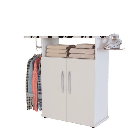 Tabua Amelia 2 Portas Branco Luxo