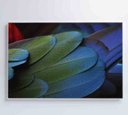 Ver imagem 4 de Quadro Penas Verdes - 120x80 - Vidro Impresso