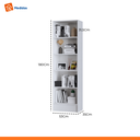 Ver imagem 7 de Estante Livreiro Multiuso Organizador Moderno