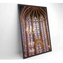 Ver imagem 4 de Quadro Arquitetura Vitrais - 60x90 - Tecido Canvas