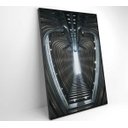 Ver imagem 5 de Quadro Arquitetura Oval - 60x90 - Tecido Canvas