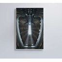 Ver imagem 6 de Quadro Arquitetura Oval - 60x90 - Tecido Canvas