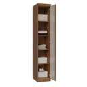 Ver imagem 4 de Guarda-Roupa Planejado 41cm com Porta Arani CabeCasa MadeiraOriginals Marrom/Cinamomo/Off White
