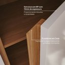 Ver imagem 6 de Guarda-Roupa Planejado 41cm com Porta Arani CabeCasa MadeiraOriginals Marrom/Cinamomo/Off White
