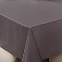 Ver imagem 1 de Toalha de Mesa 8 Lugares Térmica 1,40m X 2,50m Resistente Grande Cozinha Jantar Impermeável Marrom