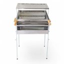 Ver imagem 4 de Churrasqueira Premium Inox Média Grelha Descanso 50x38