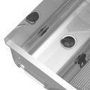 Ver imagem 7 de Tanque de Lavar Roupa 48L Inox com Suporte Lavanderia G01 - Mpozenato