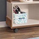Ver imagem 3 de Rack Bancada para Sala Graci 1.36 Castanho Off White – Hb Móveis