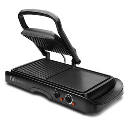 Grill 2 em 1 com Chapa Flutuante e Chapa Lisa, 127v 1500w Preto Multi - Go120 Go120 Multi Home - 3