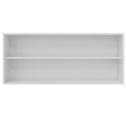 Armário Aéreo Cozinha Andréia 3 Portas 120 cm Castanho Avelã 1841 AJL Móveis - 2